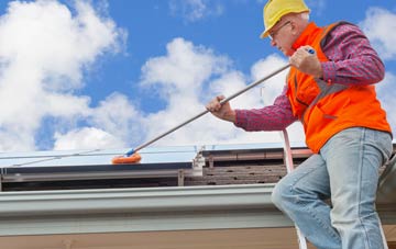 Highland soft wash roof cleaning